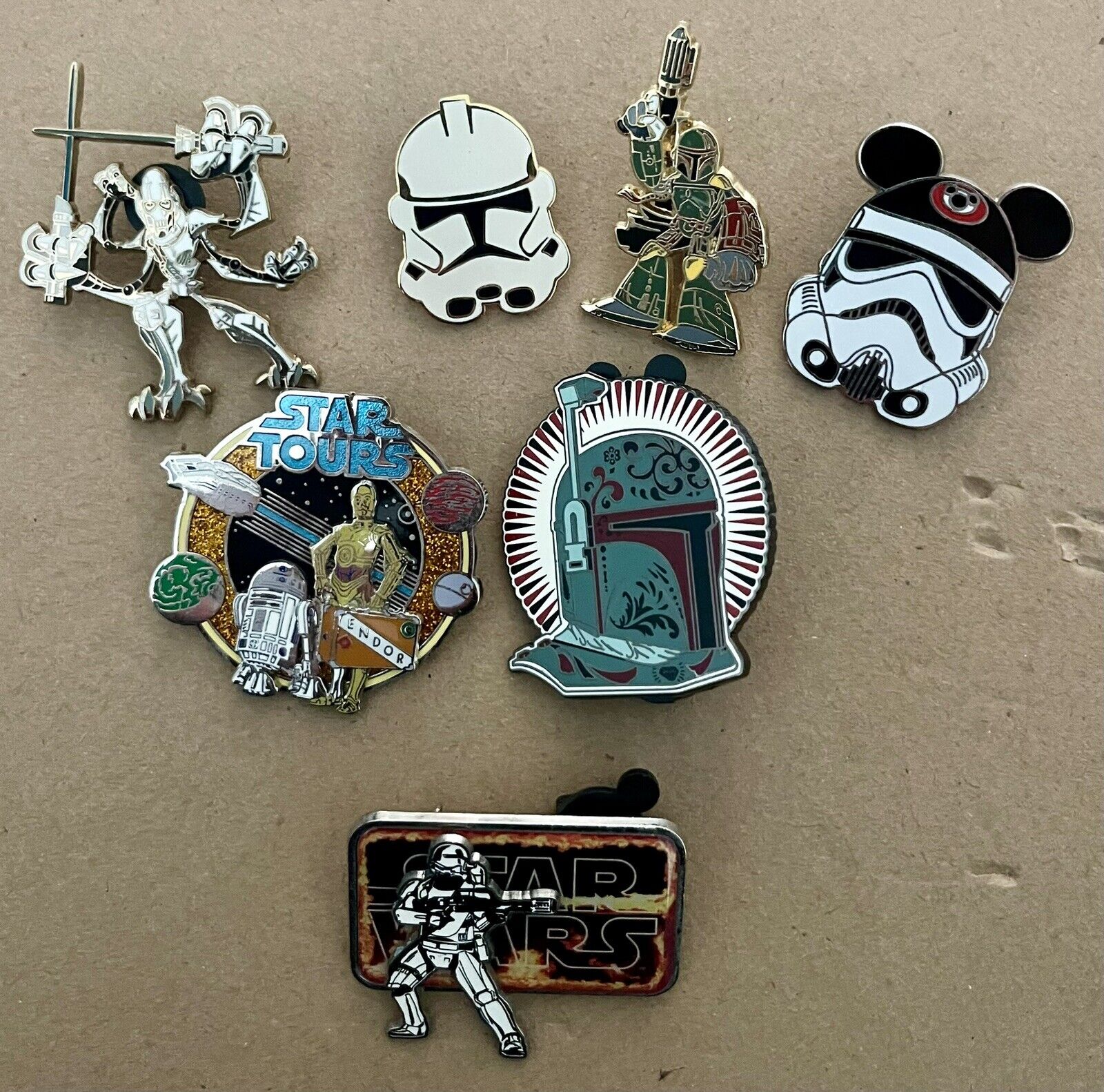 Lot of Star Wars  Disney Pins
