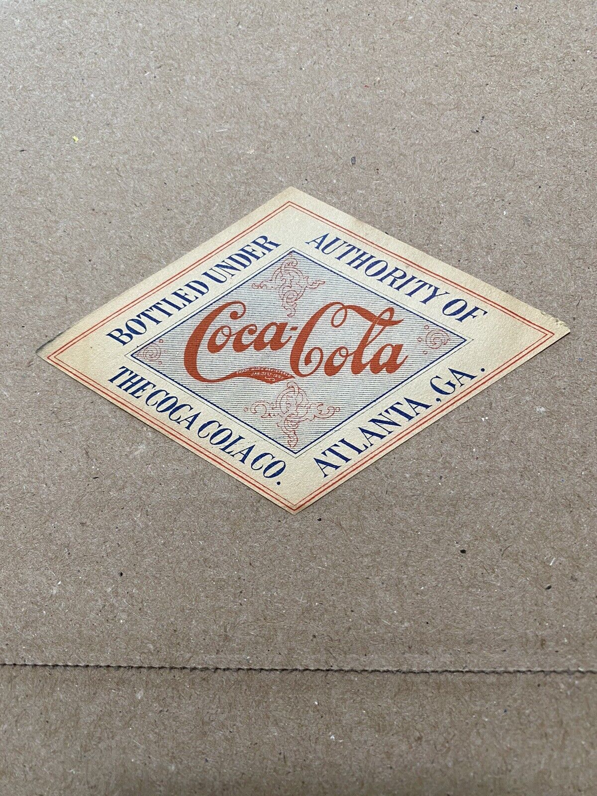 Early Original Coca-Cola Soda Pop Beverage Labels 9 In Number Very Rare