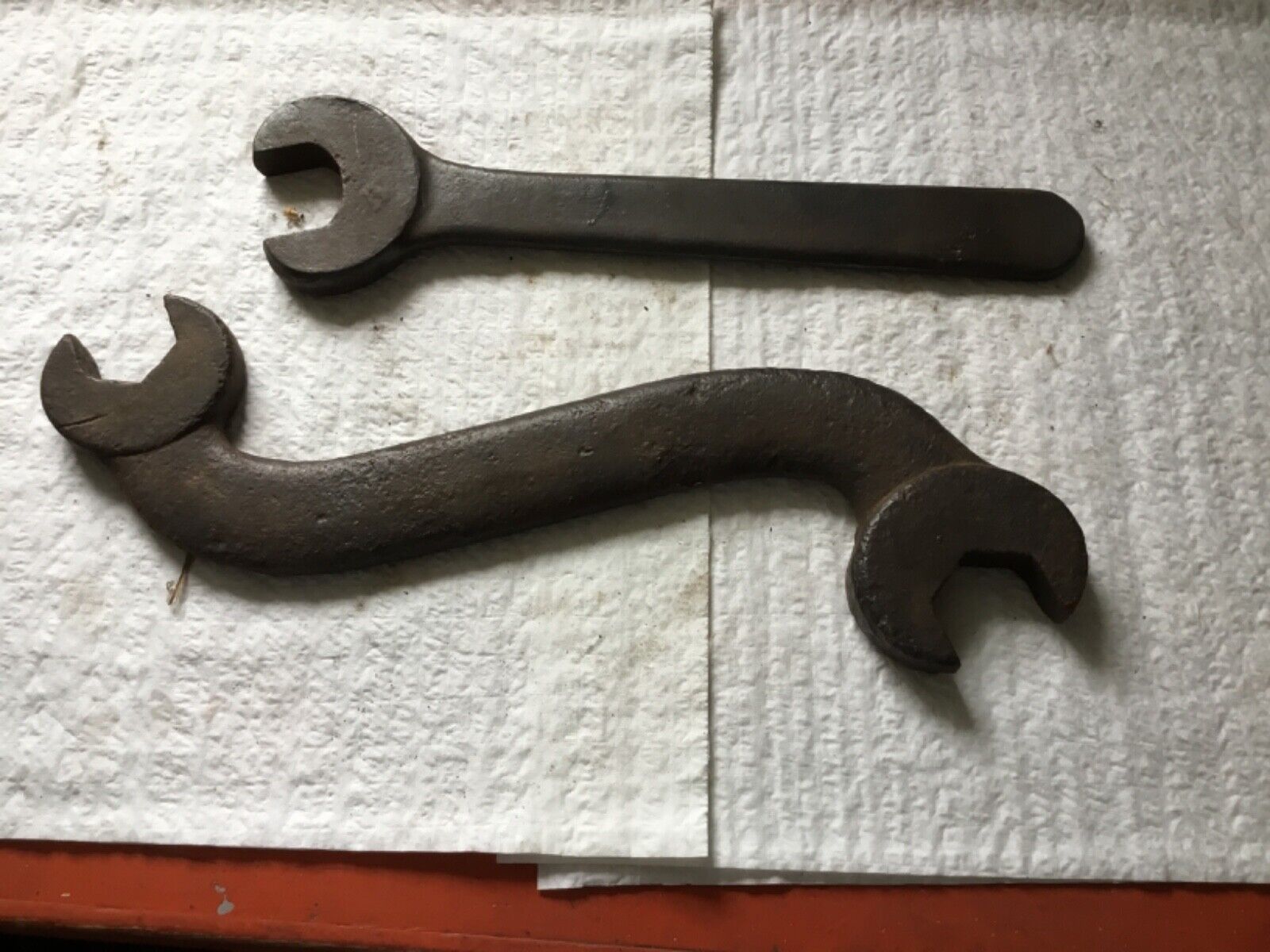 2 VINTAGE WRENCHES