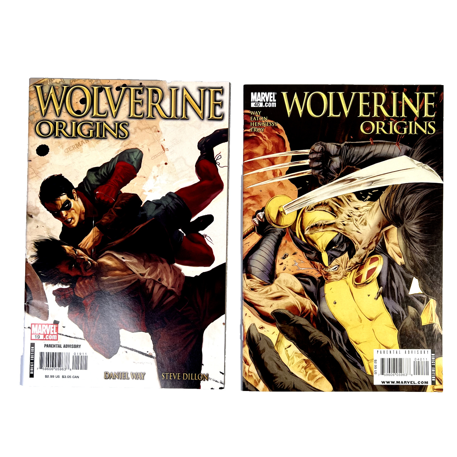 WOLVERINE ORIGINS #19 & 40 Lot of 2 High Grade Modern Age Marvel Comics