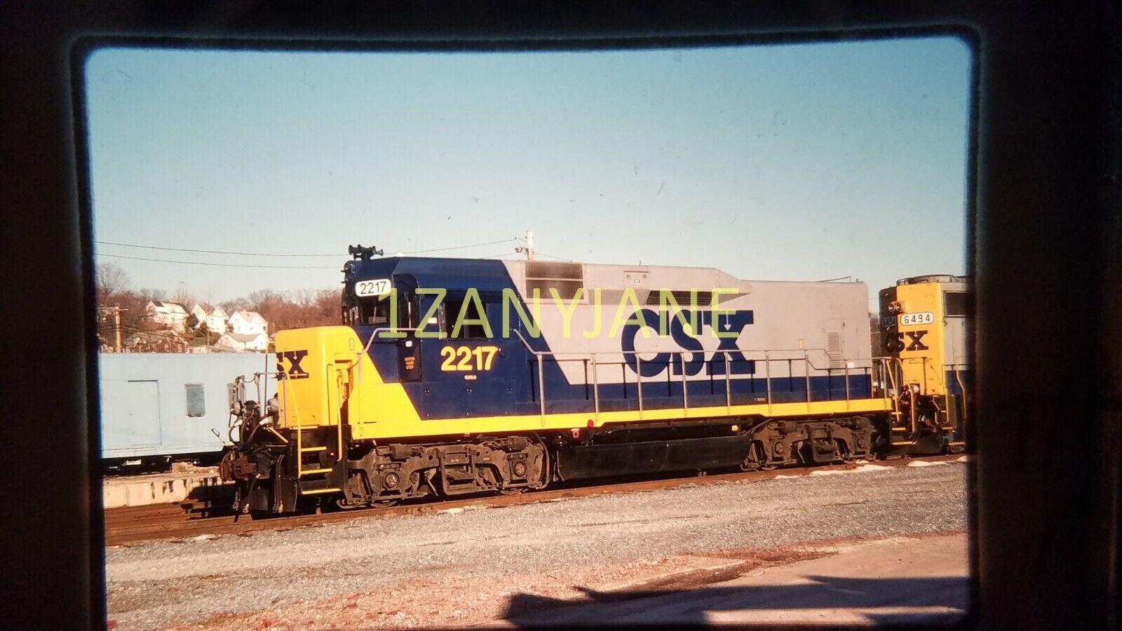 TTU17 TRAIN SLIDE Railroad MAIN Line CSX 2217 BRUNSWICK MD 1998