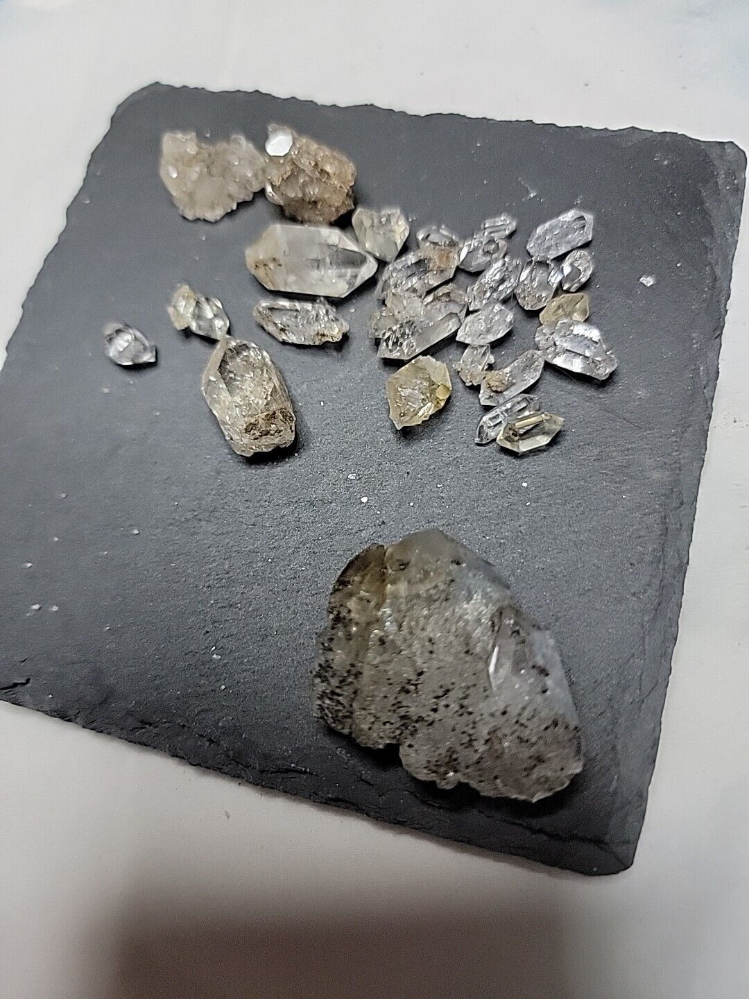 Small Herkimer Diamonds & Druzy Sprakers NY