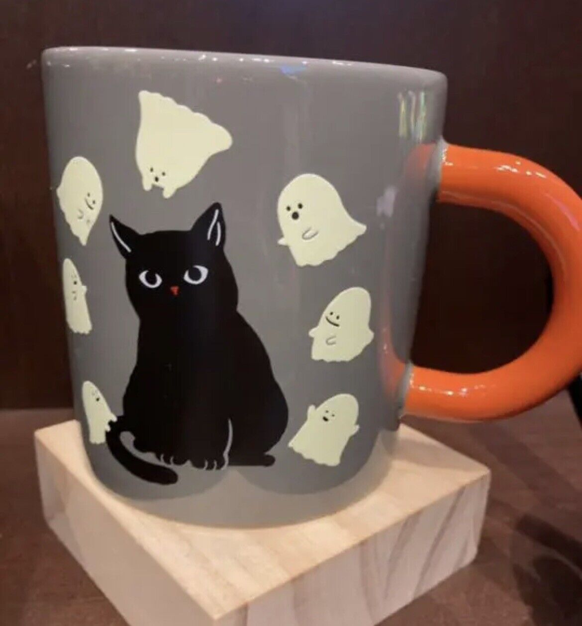 Starbucks Japan⭐️Halloween 2021⭐️ Ghost and Black Cat Mug