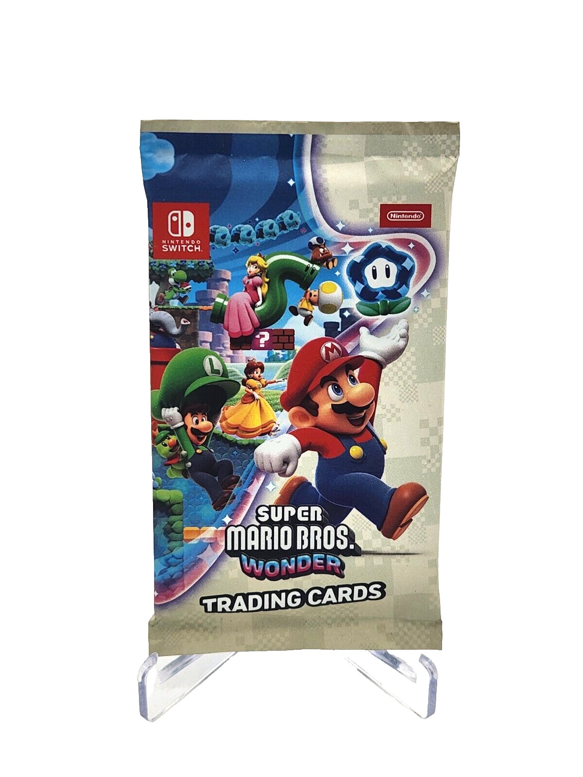 Super Mario Bros Wonder - Trading Card PACK ONLY - Brand New Factory Sealed