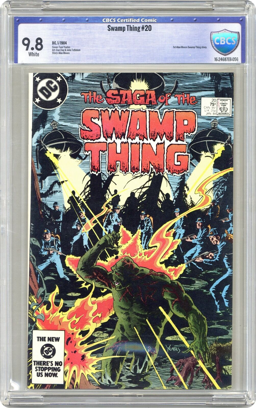 Swamp Thing #20 CBCS 9.8 1984 16-24687EB-056