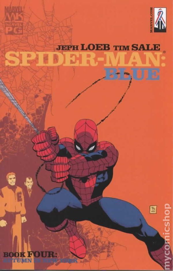 Spider-Man Blue #4 FN 2002 Stock Image