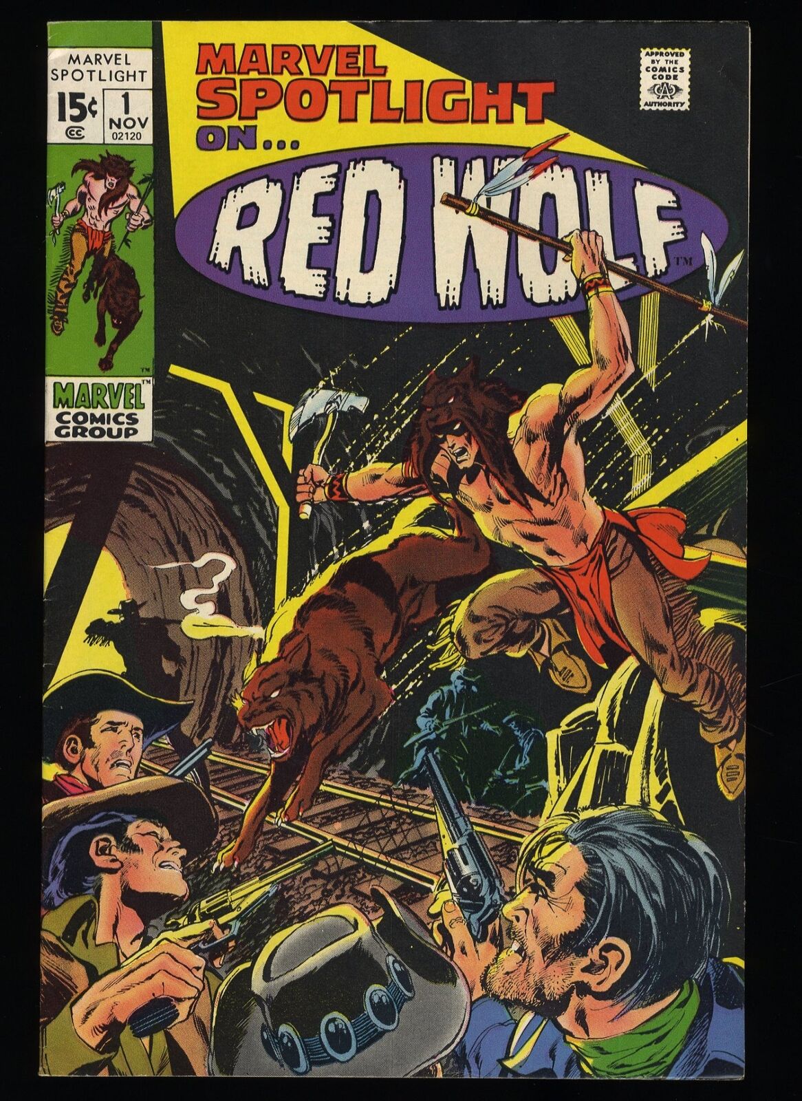Marvel Spotlight #1 VF/NM 9.0 1st Red Wolf Marvel 1971