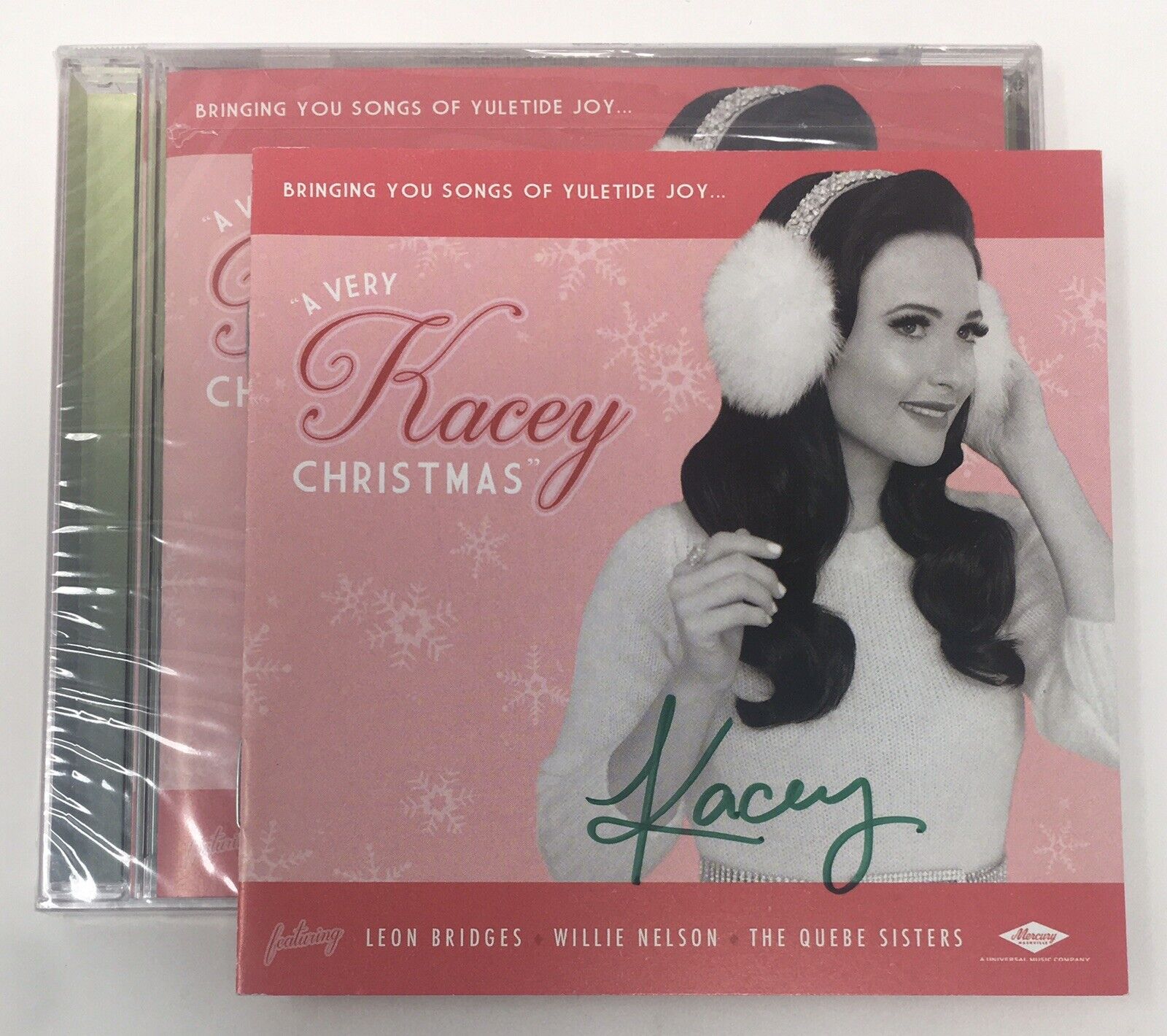 KACEY MUSGRAVES “A Very Kacey Christmas” SIGNED CD Autograph JSA COA Country