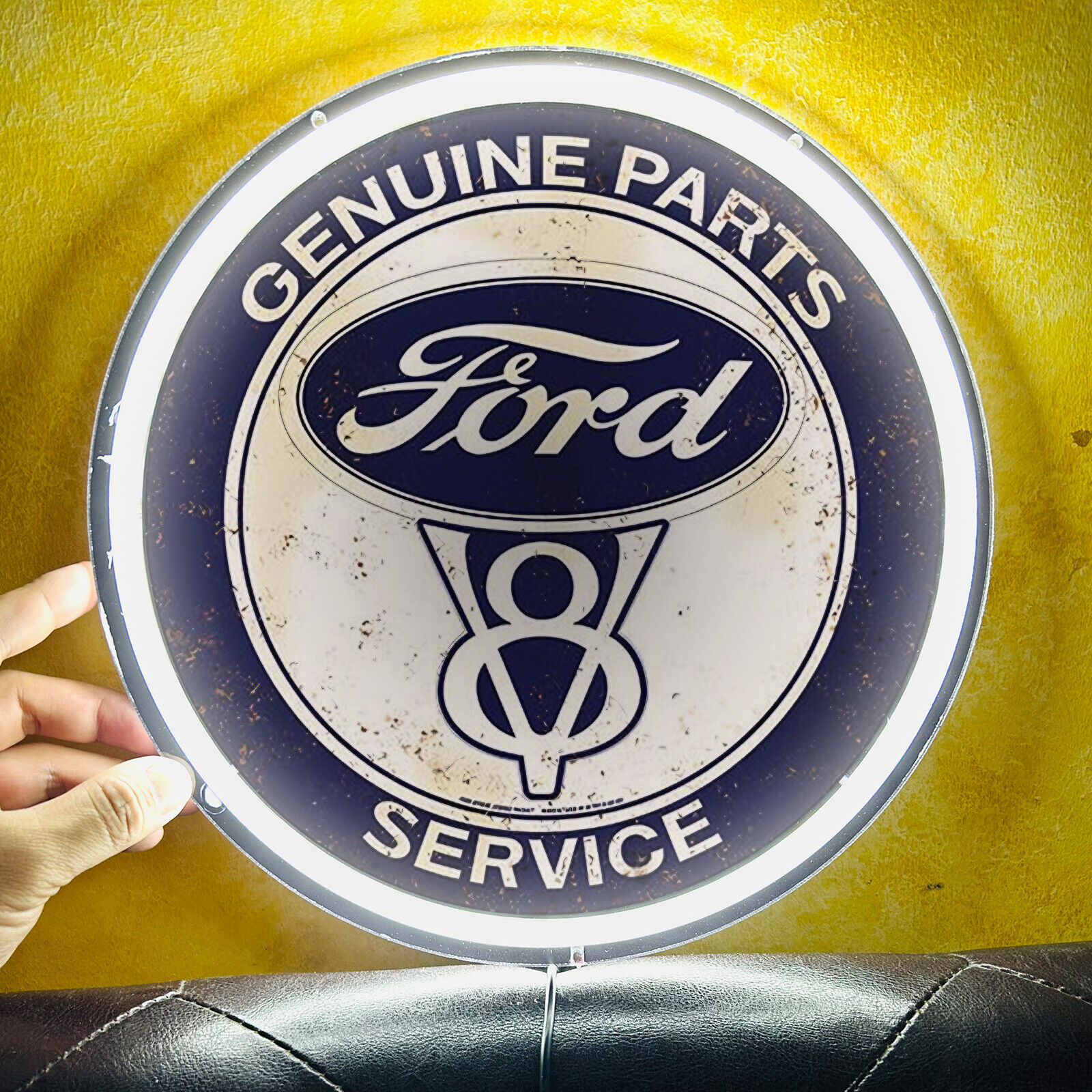 Ford Neon Sign Light Beer Sign Club Pub Party Home Wall Decor Acrylic 12\