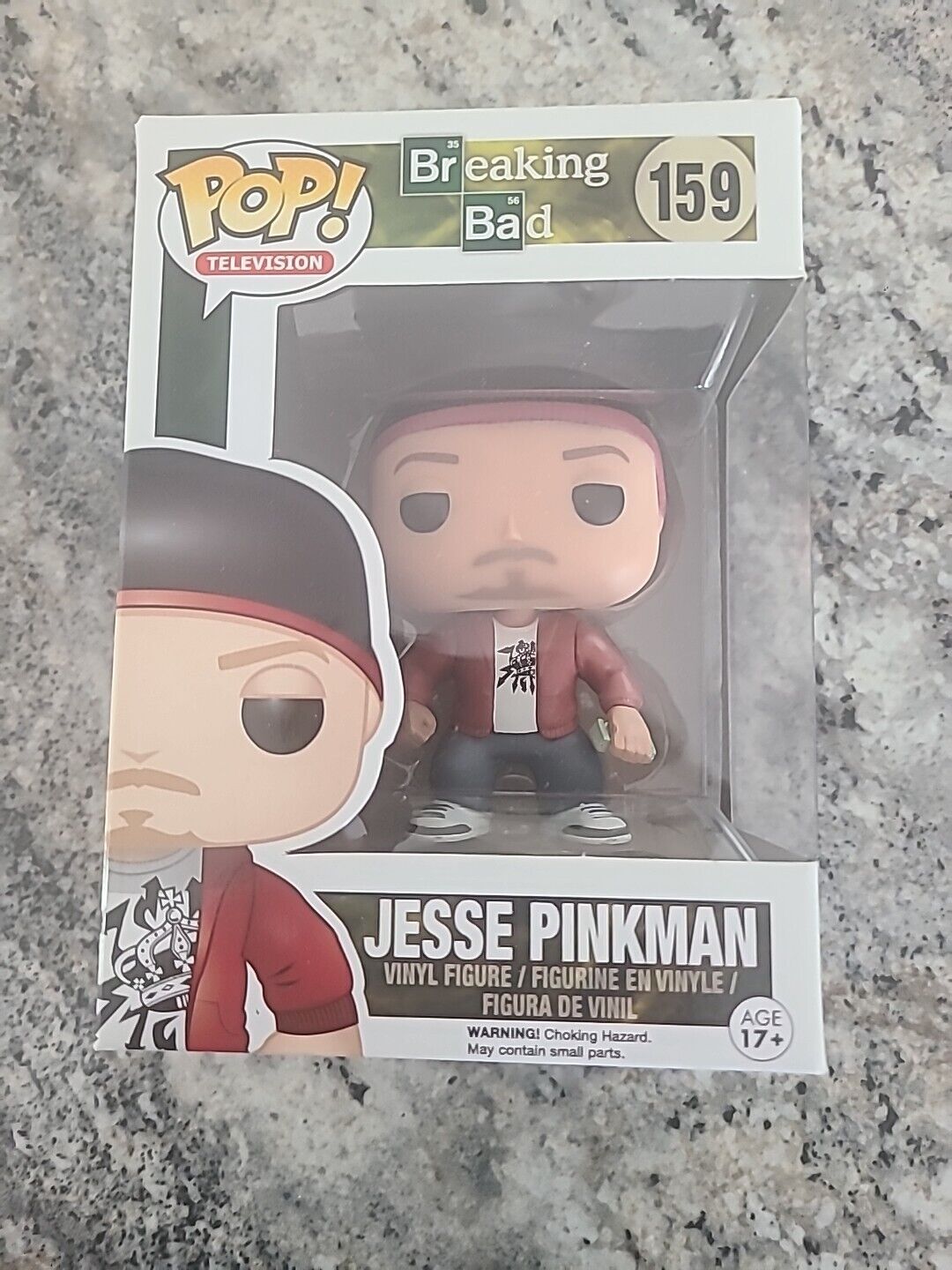 Funko Pop Television Breaking Bad Jesse Pinkman #159 Vinyl Figure w/protector