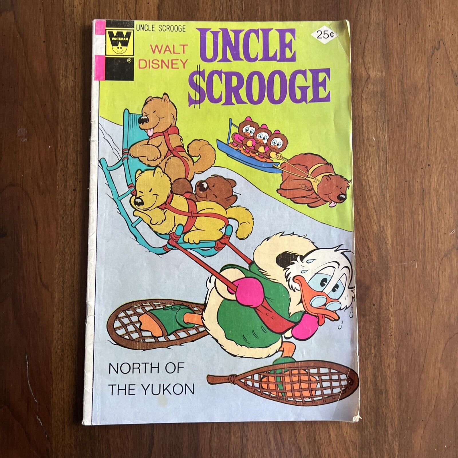 Uncle Scrooge Walt Disney  Comic Book #124 December 1975, Whitman