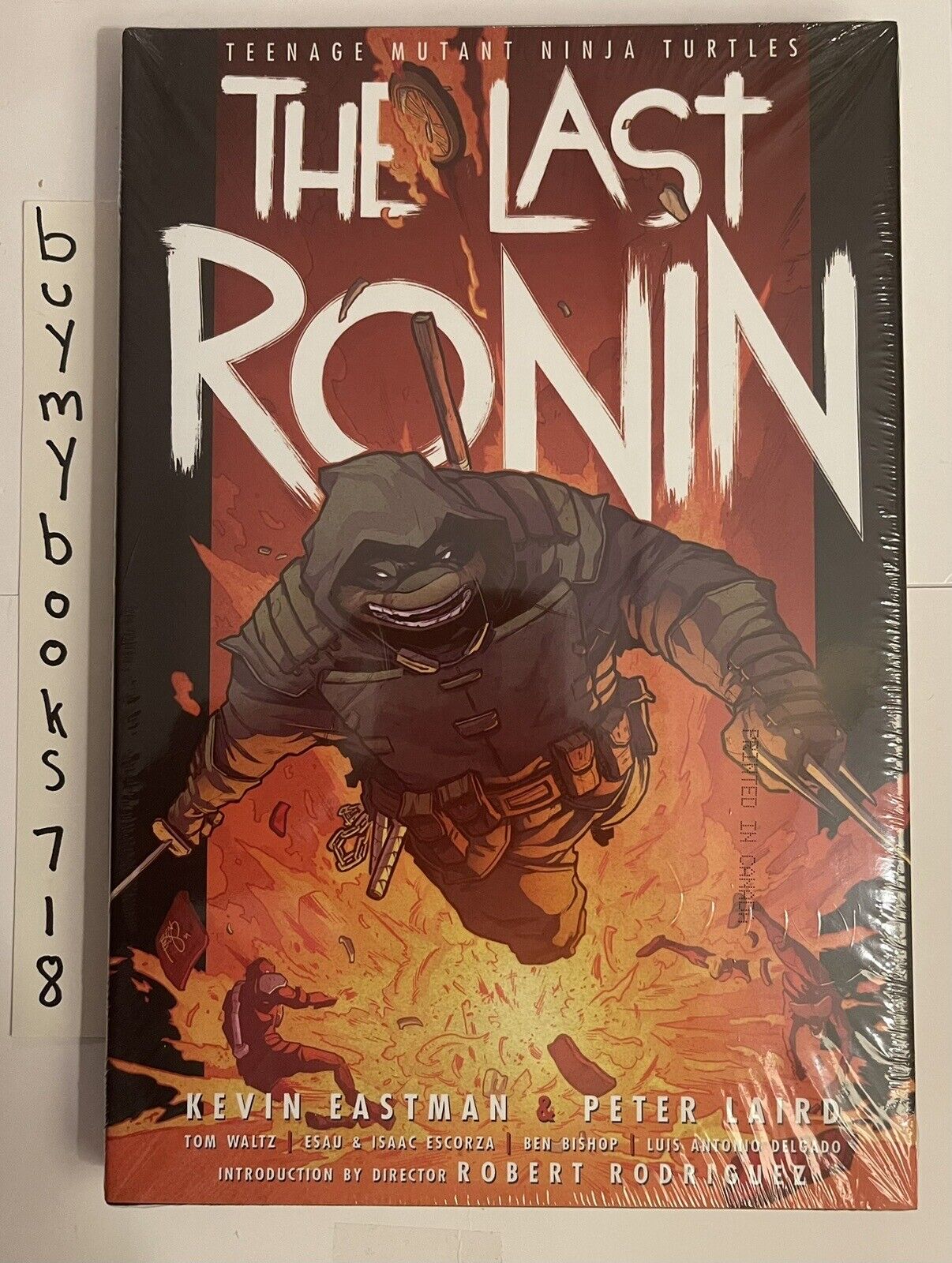 TMNT The Last Ronin Hardcover - IDW EXCLUSIVE - Ben Bishop Variant - Sealed