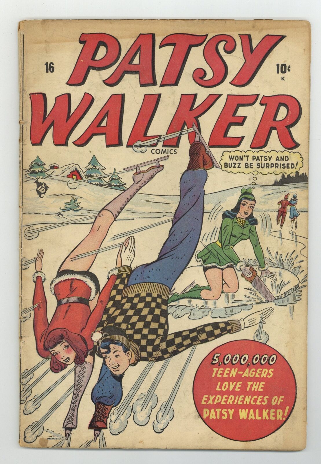 Patsy Walker #16 GD+ 2.5 1948