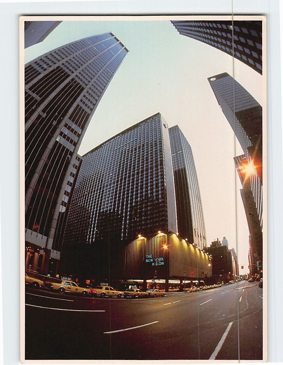 Postcard The New York Hilton And Towers Rockefeller Center New York City NY USA