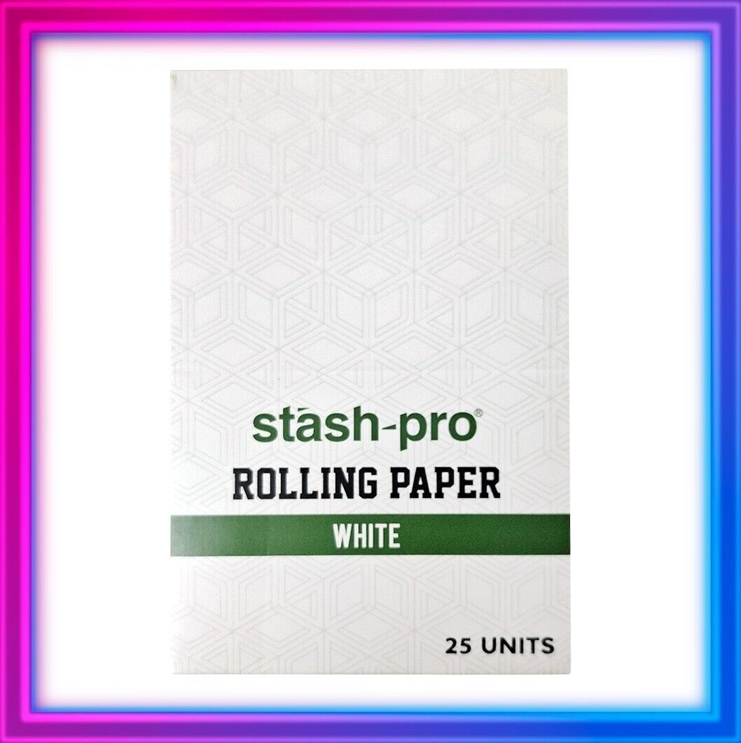 AUTHENTIC Stash Pro (1000 Papers Pack) Rolling Papers 1 1/4\