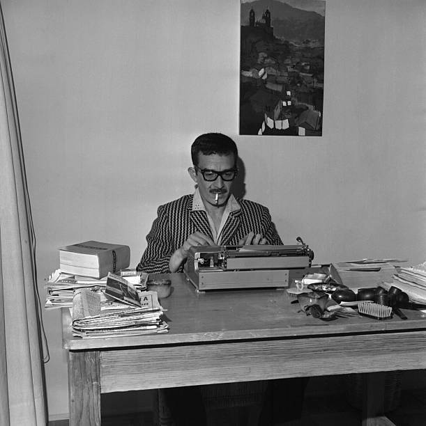 The Mexico City home Gabriel Garcia Marquez winner novel contest 1962 Old Photo
