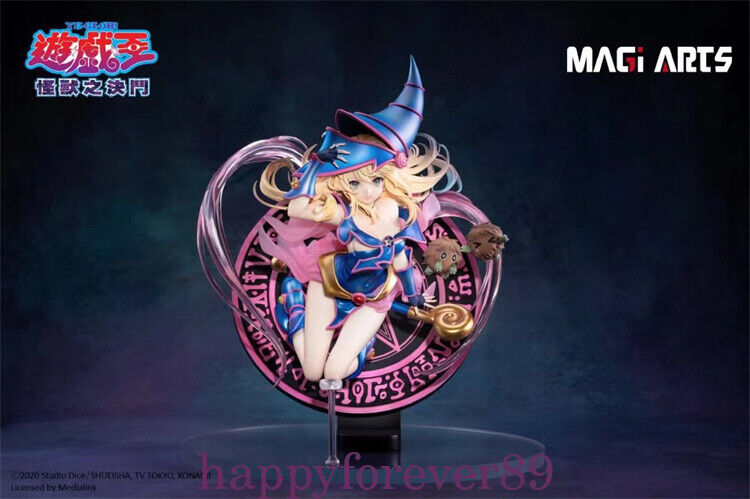 MAGI ARTS Yu-Gi-Oh Dark Magician Girl Statue In Stock 1/6 Scale PVC Model 28cm