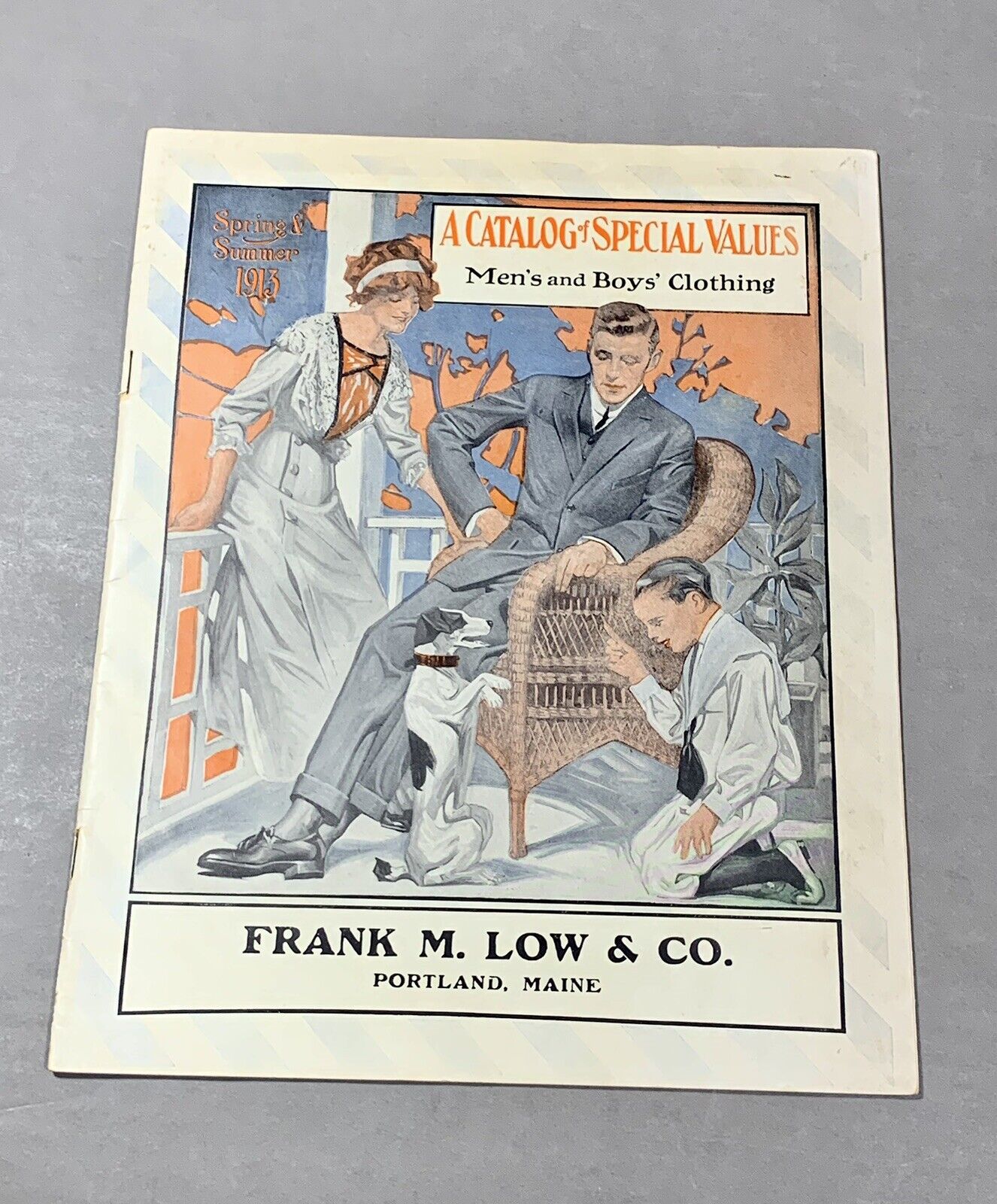 Frank M. Low & Co. ~ Portland, Maine ~ Men’s Boys’ 1913 Antique Clothing Catalog
