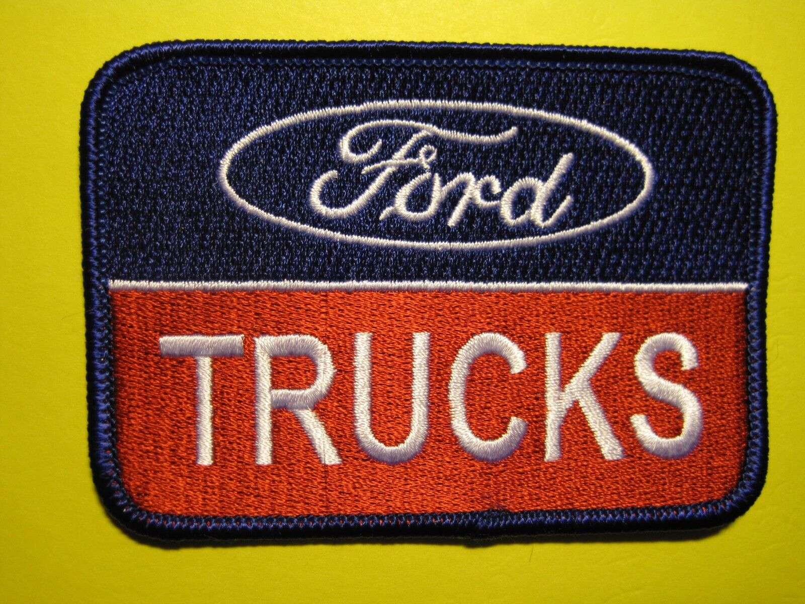 FORD TRUCKS PATCH  IRON ON / SEW ON 100% EMBROIDERY F-1,  F-150,  F-250,  F-350