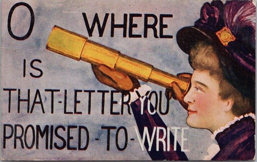 1910 Comic Greetings Postcard 