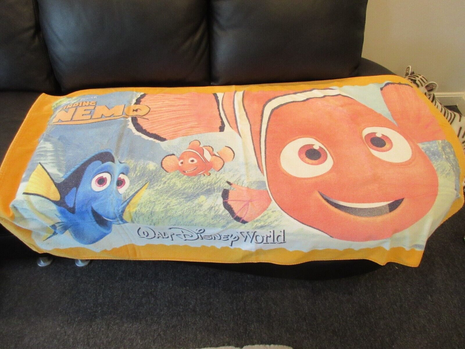 Disney Nemo Dori Finding Nemo Beach Towel Vintage Walt Disney World
