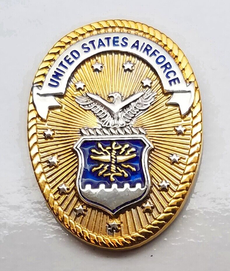 US Air Force Lapel MINI PIN BadgeHat USAF Tie Tack Flight Pilot