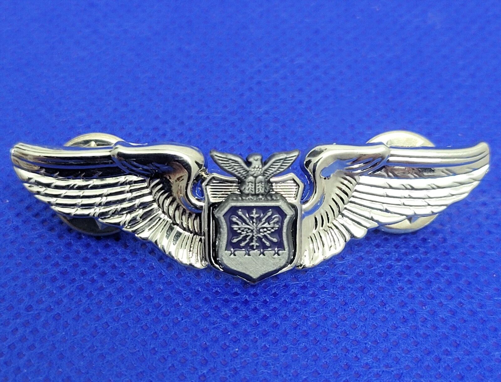 USAF AIR FORCE Aviation Aviator Wing CCT PJ PILOT WINGS LAPEL HAT PIN Badge 2\