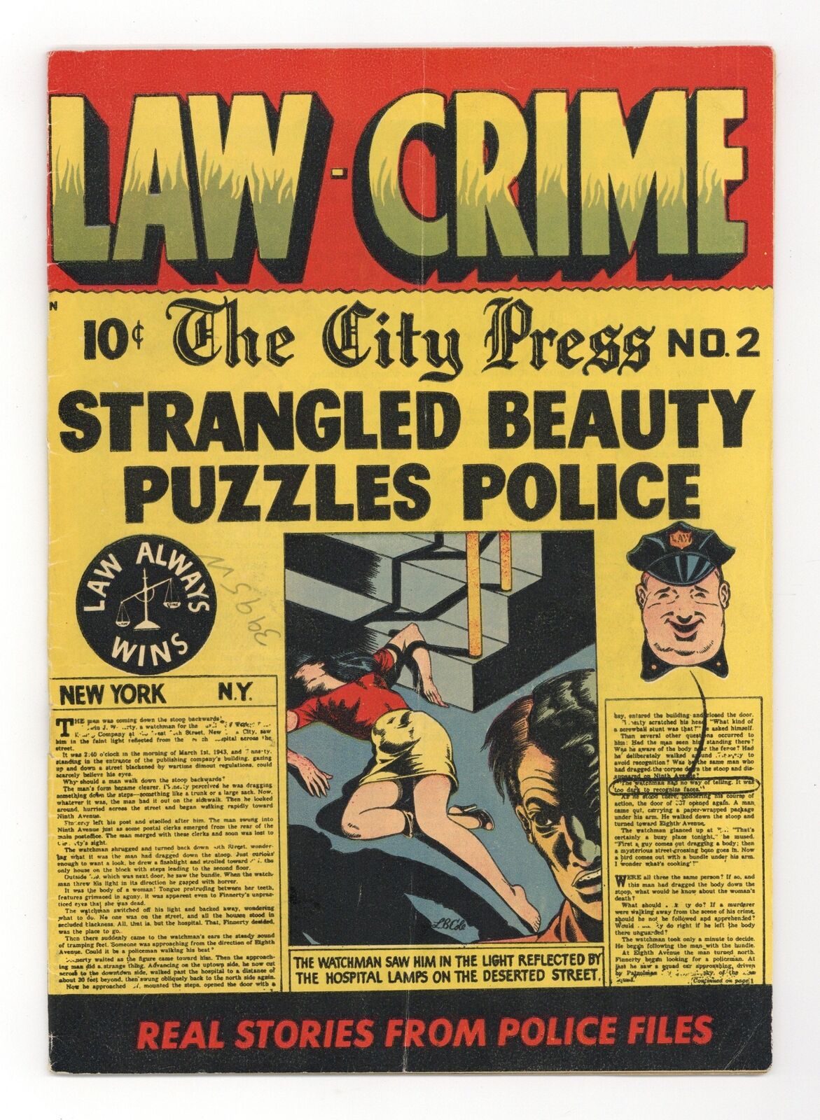 Law Against Crime #2 GD/VG 3.0 1948