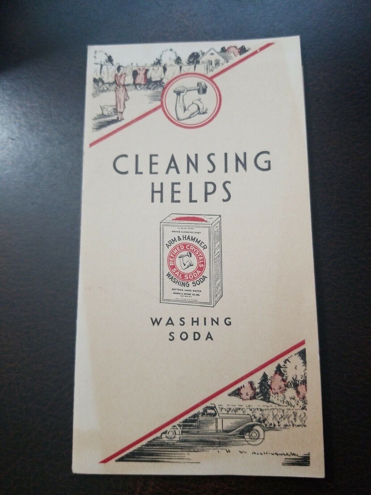Rare 1935 Arm & Hammer Cleansing Tips Booklets
