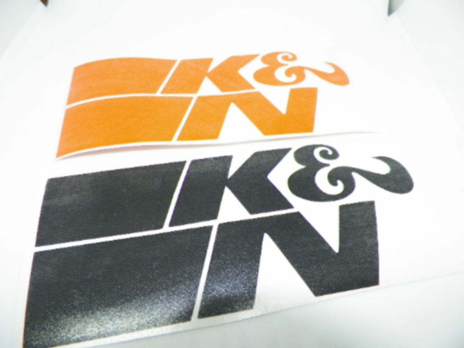 2x k&n , kn  stickers vinyl decal