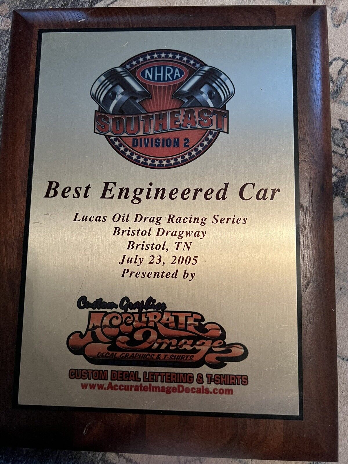 Lucas Oil Best Engineered Car 2005
