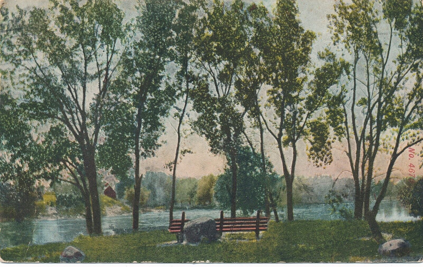 HARRISBURG PA – Paxton Creek near Harrisburg - 1910