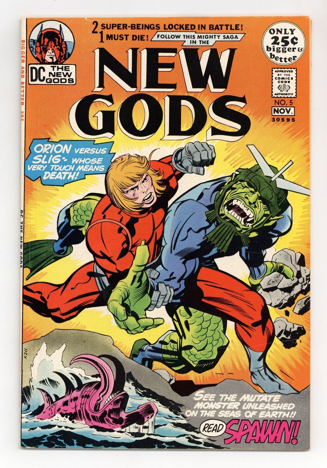 New Gods #5 FN/VF 7.0 1971
