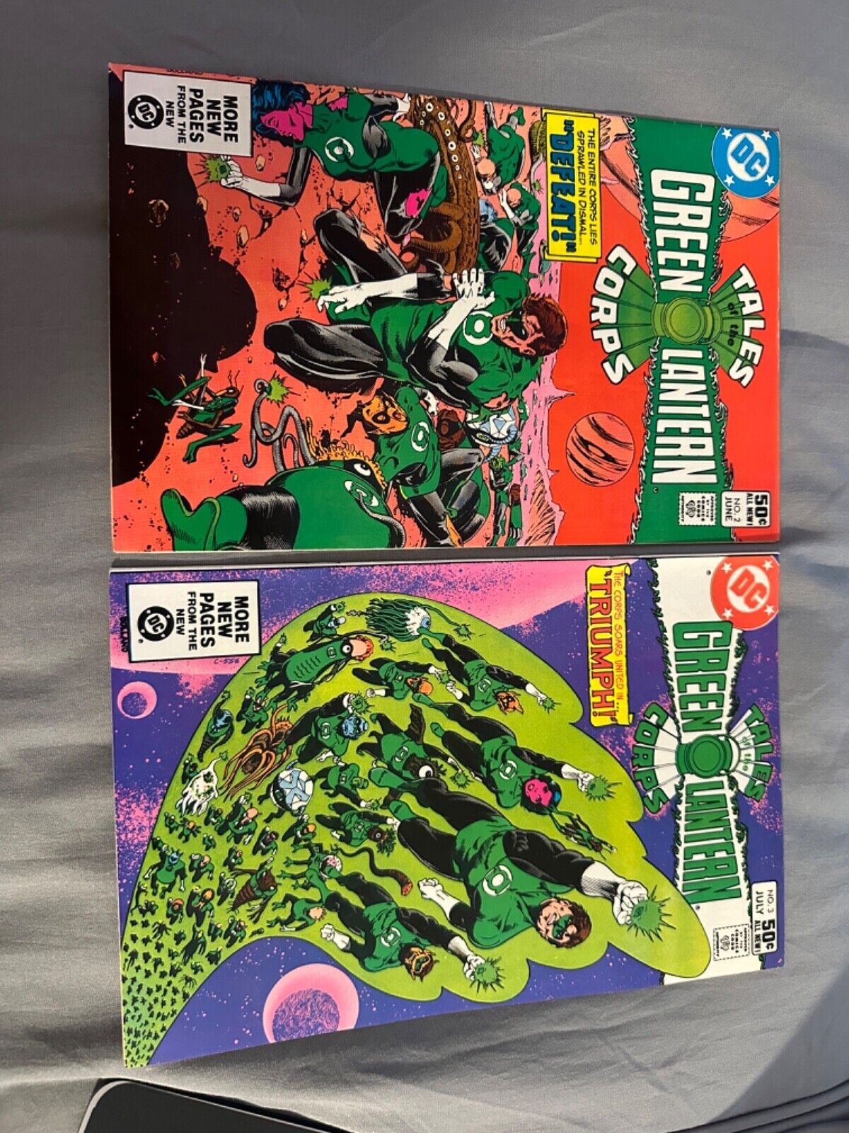 LOT OF Tales Of The Green Lantern Corps #3 & #2-1981  1st Nekron Brian Bolland