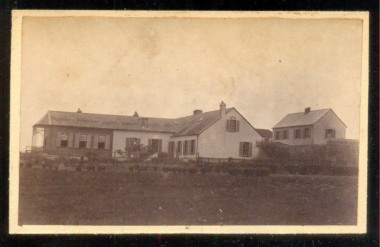 St. Helena\'s Island CDV; Longwood, Napoleon\'s House; Vintage Print c.1888/90 