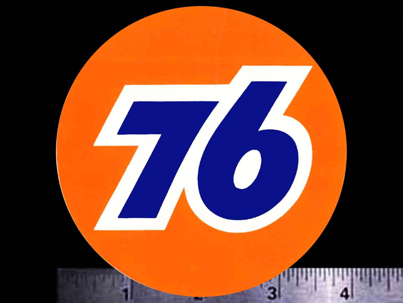 UNION 76 - Original Vintage 1970's Racing Decal/Sticker - Union Oil Company