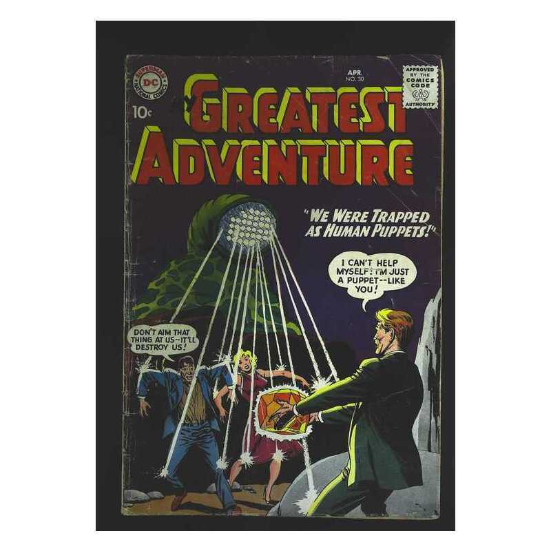 My Greatest Adventure (1955 series) #30 in VG minus condition. DC comics [q`
