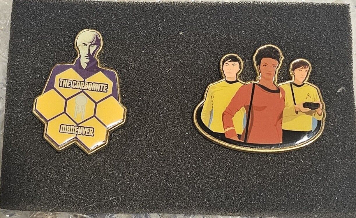 CBS Studios - Star Trek 2017 Pin Set *NEW* No Box - Rare Find
