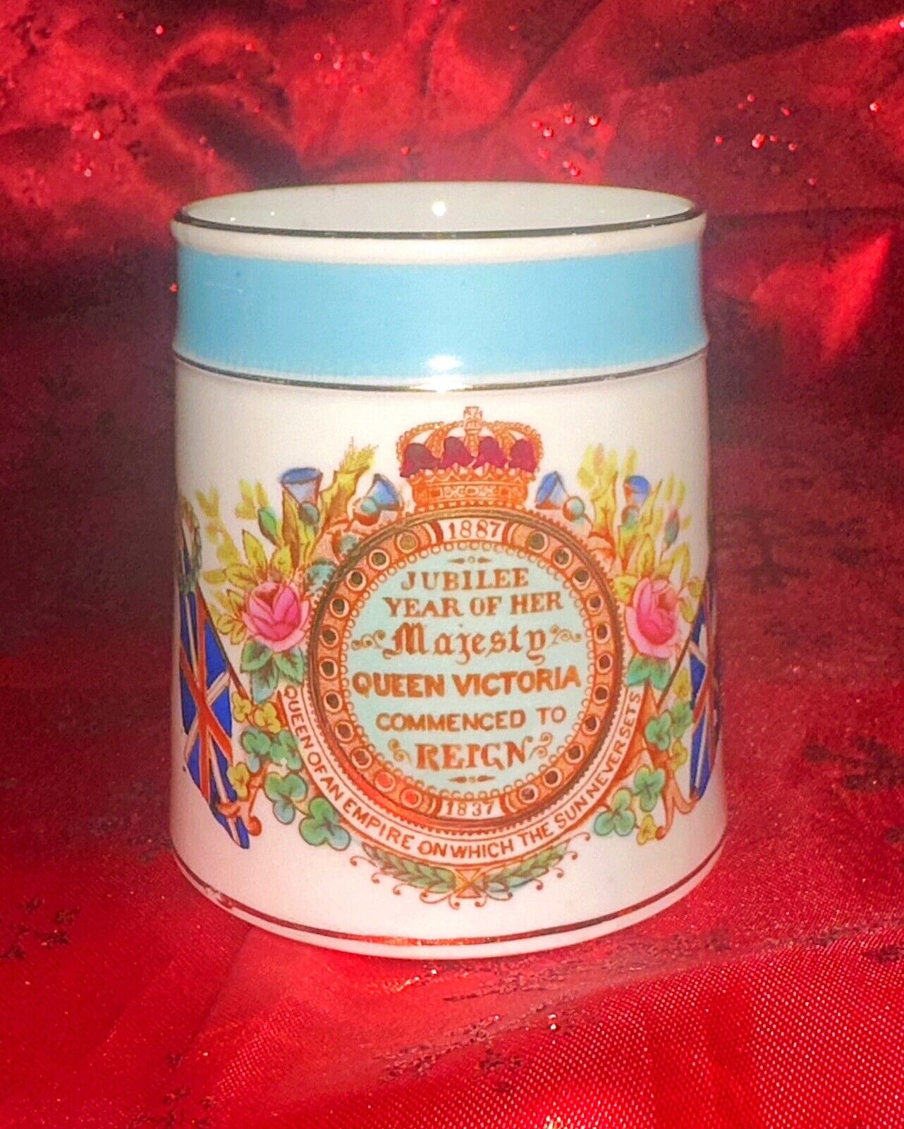 Queen Victoria 1887 Golden Jubilee Mug