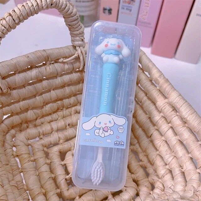 Sanrio Cinnamoroll cartoon toothbrush Soft Handle Brush anime Children 