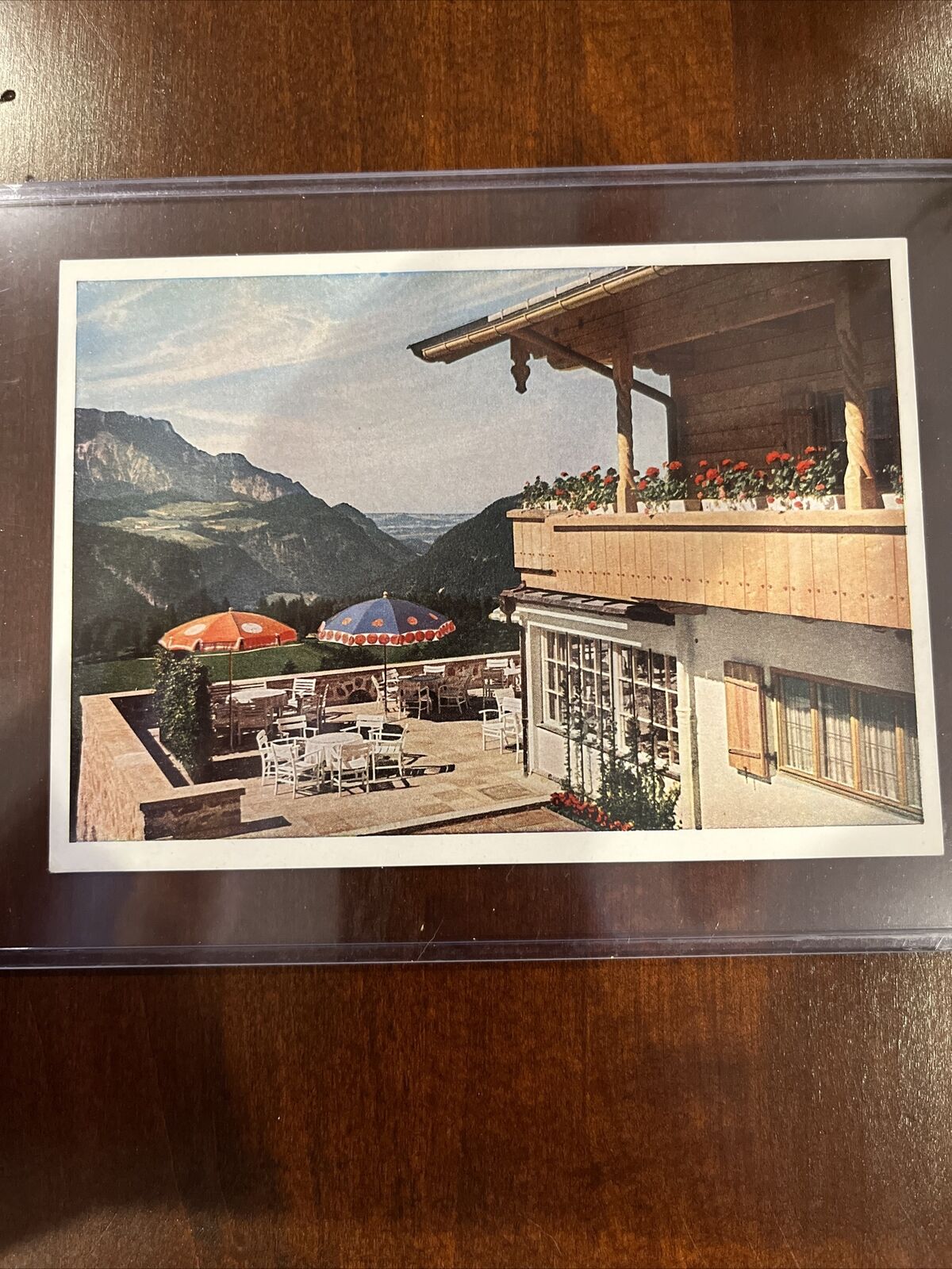Rare Berchtesgaden Vintage Postcard Eagles Nest WW2 German