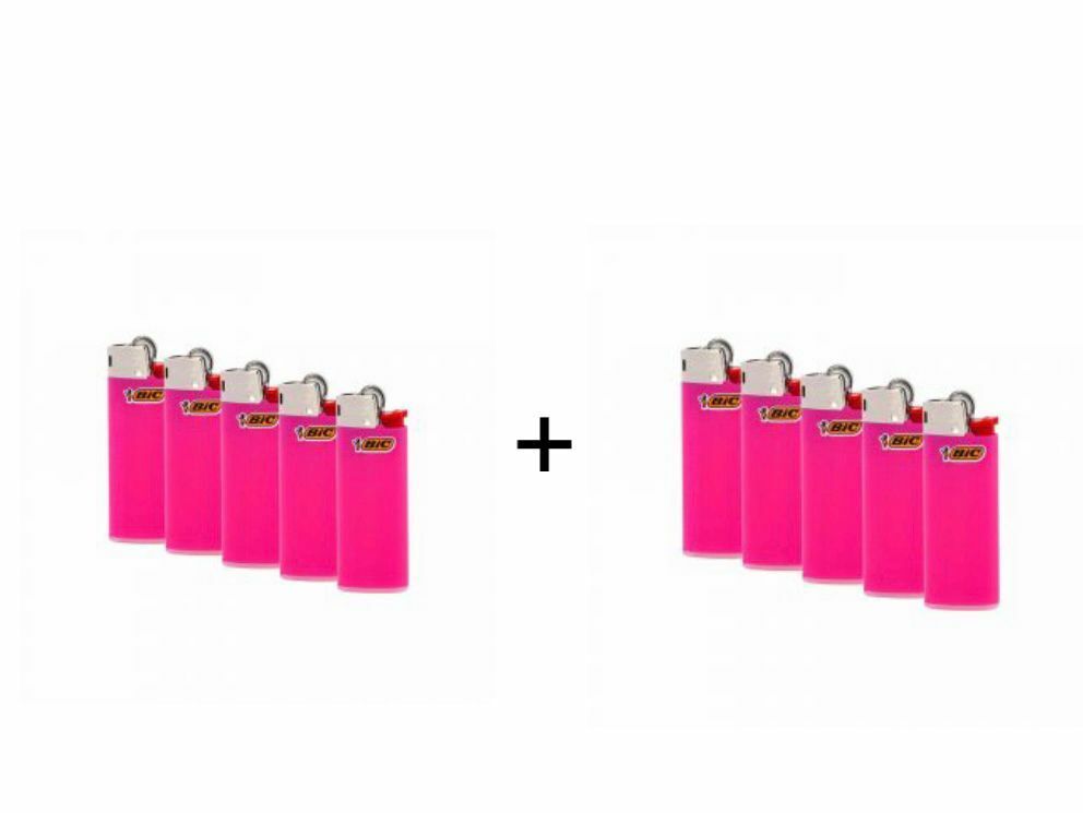 Bic Classic Mini Pink 4 Lighter (2-packs)