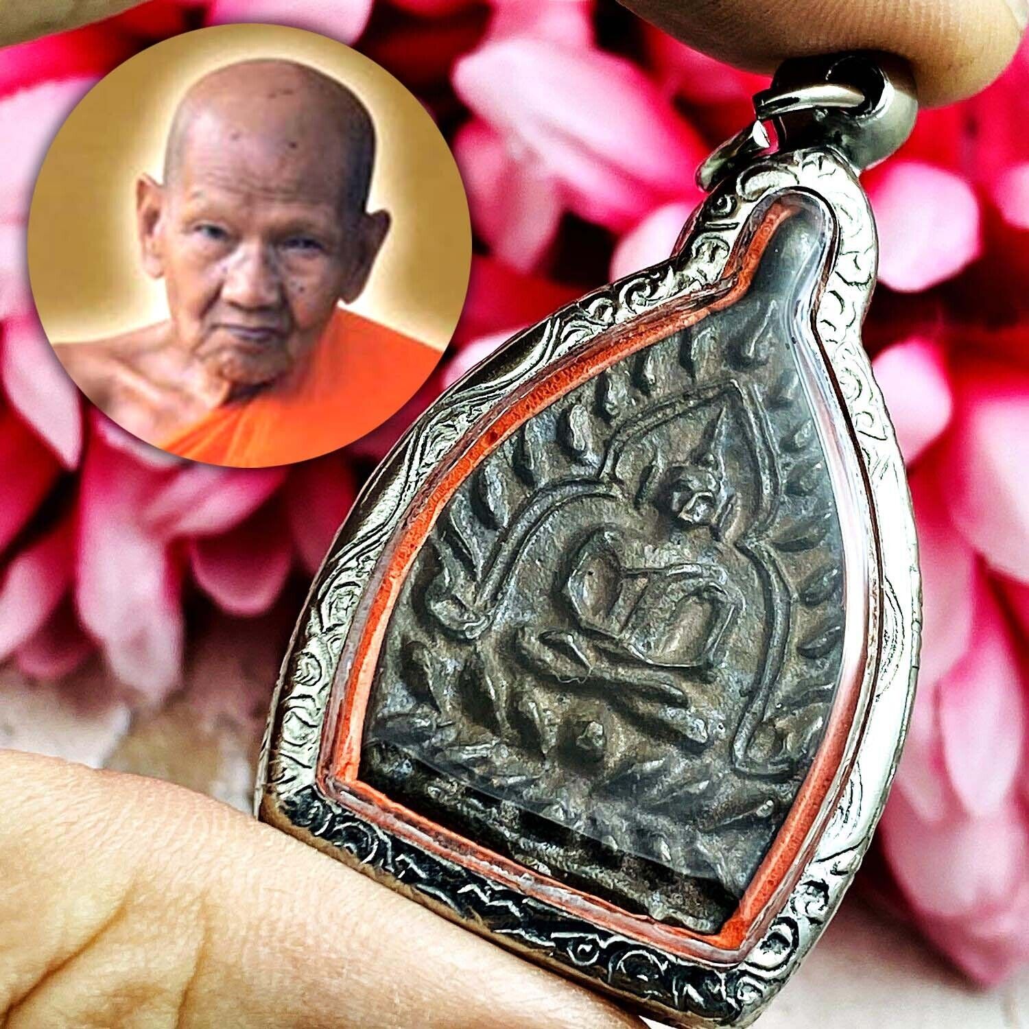 Nawa Millionaire Rien Jaosua Roon2 Lp Juir Rich Buddha Be2535 Thai Amulet #17284