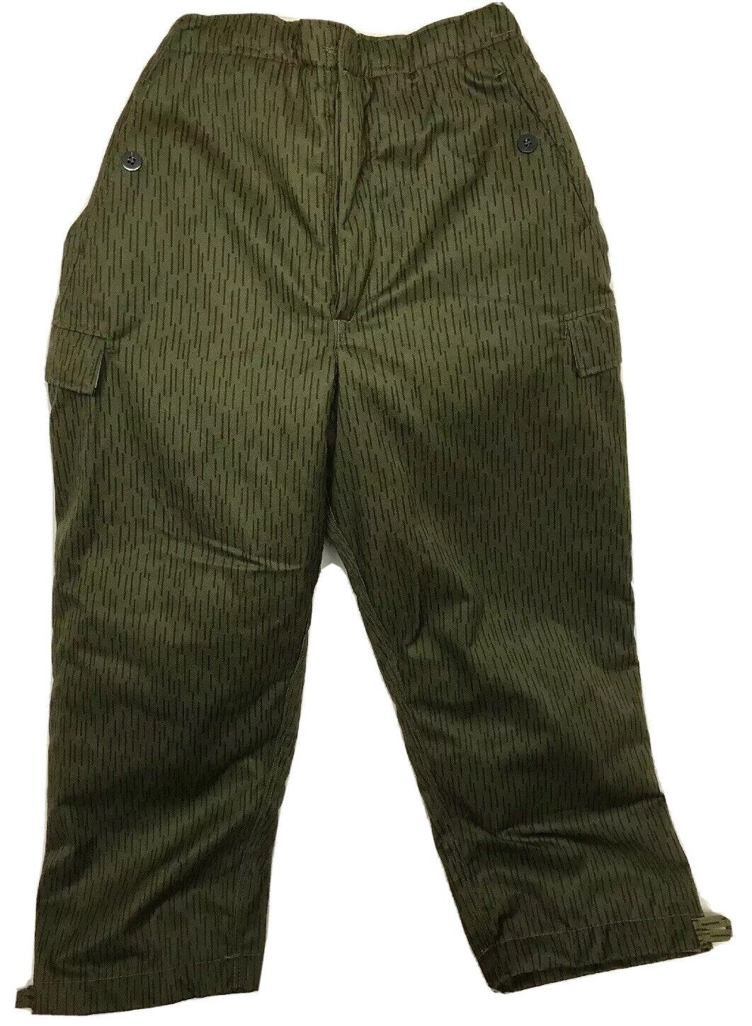 Rare East German Rain Camouflage Pants Military Insulated K44 Nice