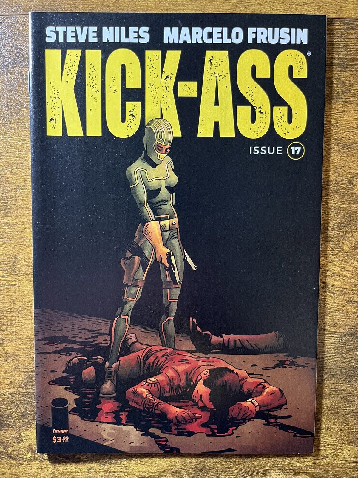 KICK-ASS 17 MARCELO FRUSIN COVER STEVE NILES STORY IMAGE COMICS 2019