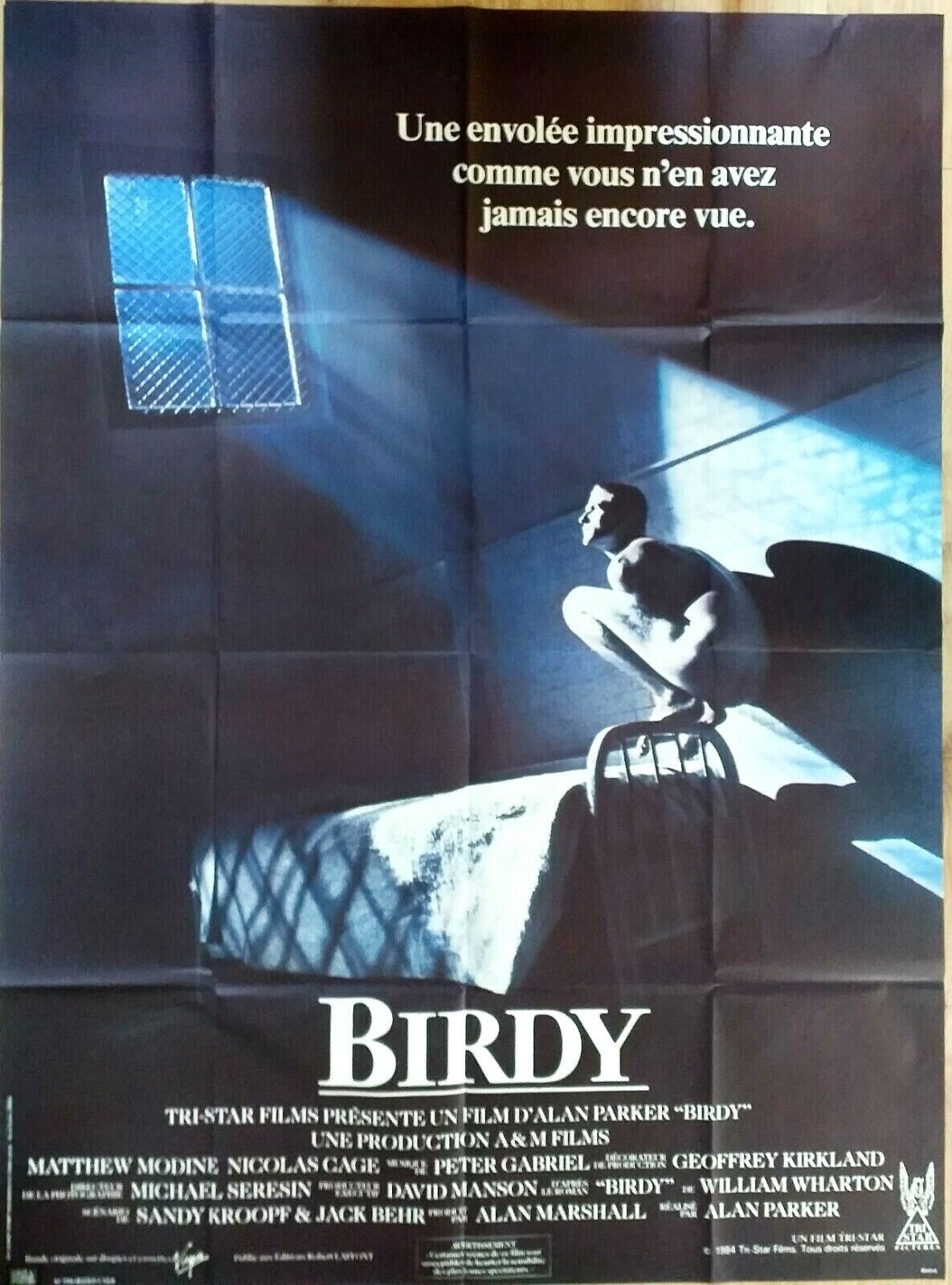 Poster Cinema Birdy Alan Parker - 47 3/16x63in