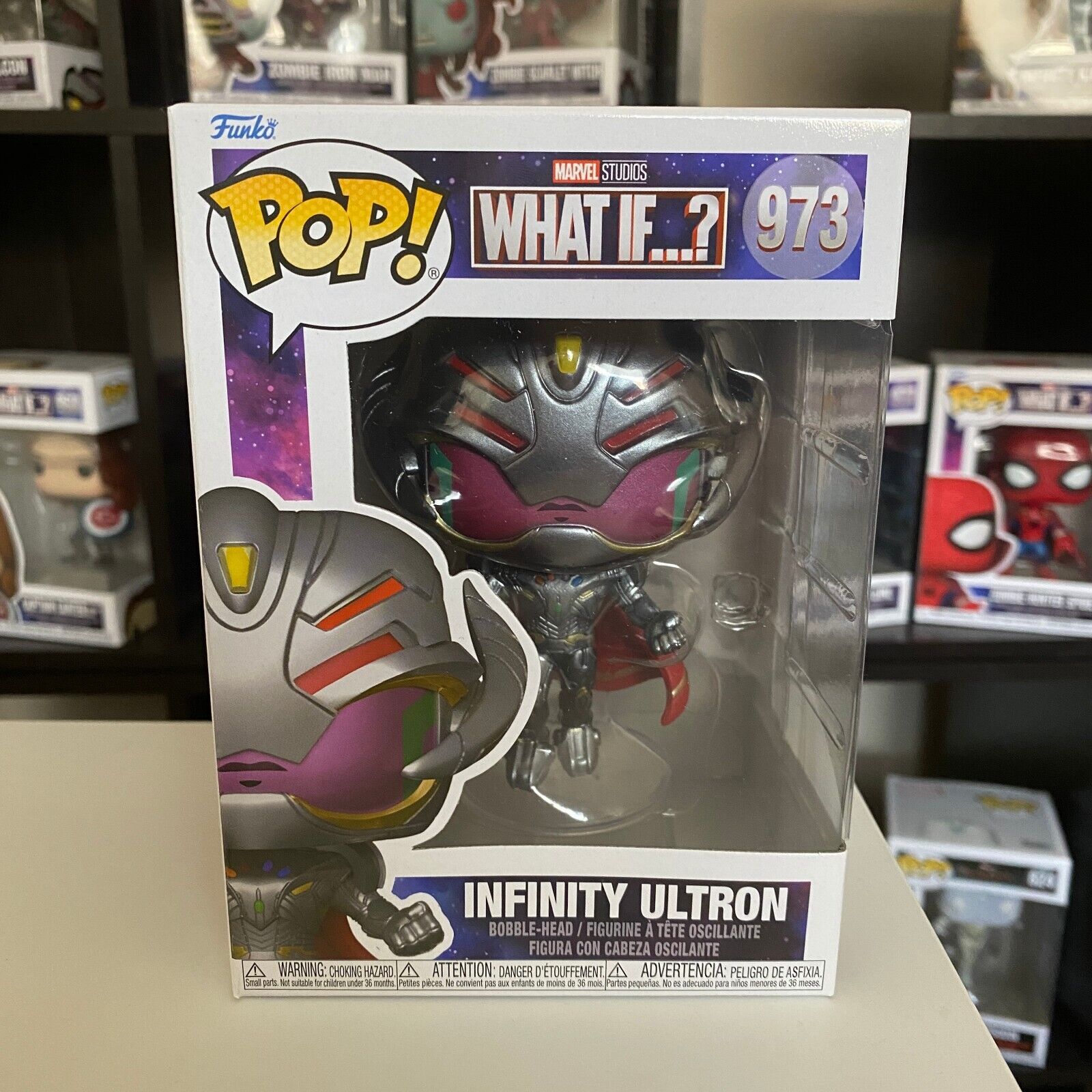 Funko POP Marvel Studios What If...?: Infinity Ultron - 973 | NIB