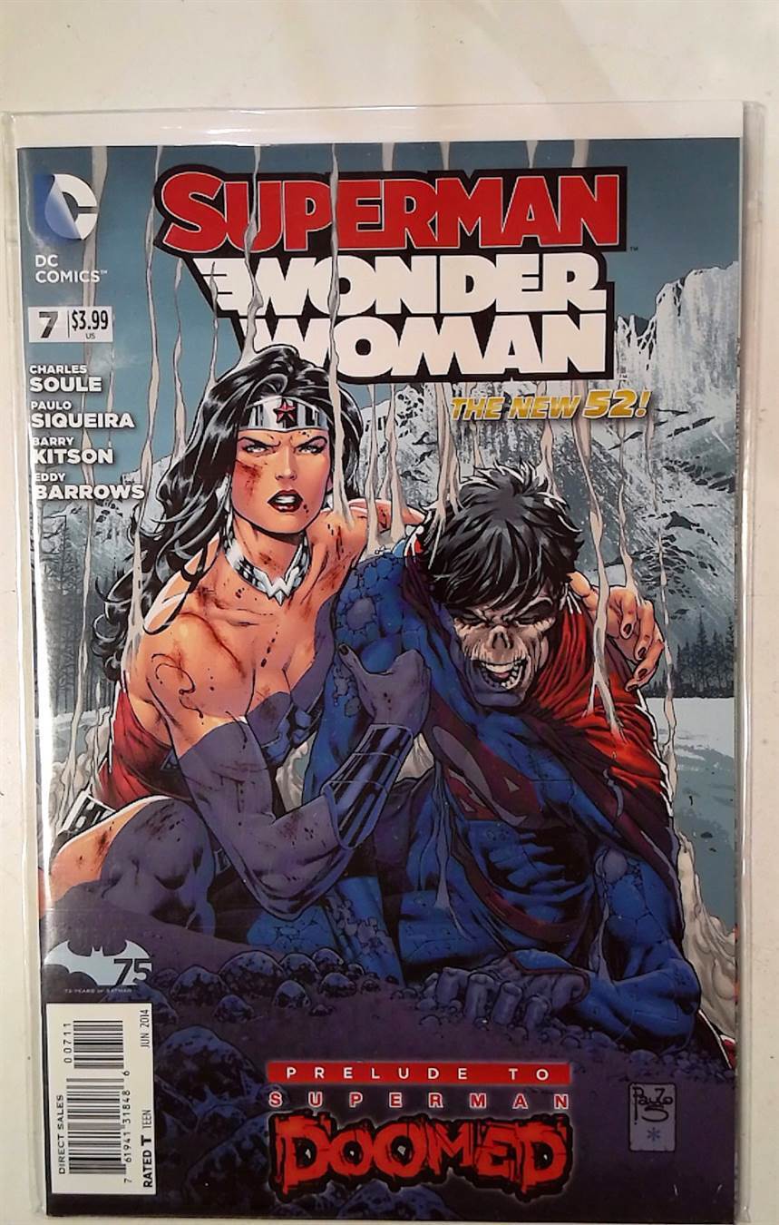 Superman/Wonder Woman #7 DC Comics (2014) NM Doomed 1st Print Comic Book