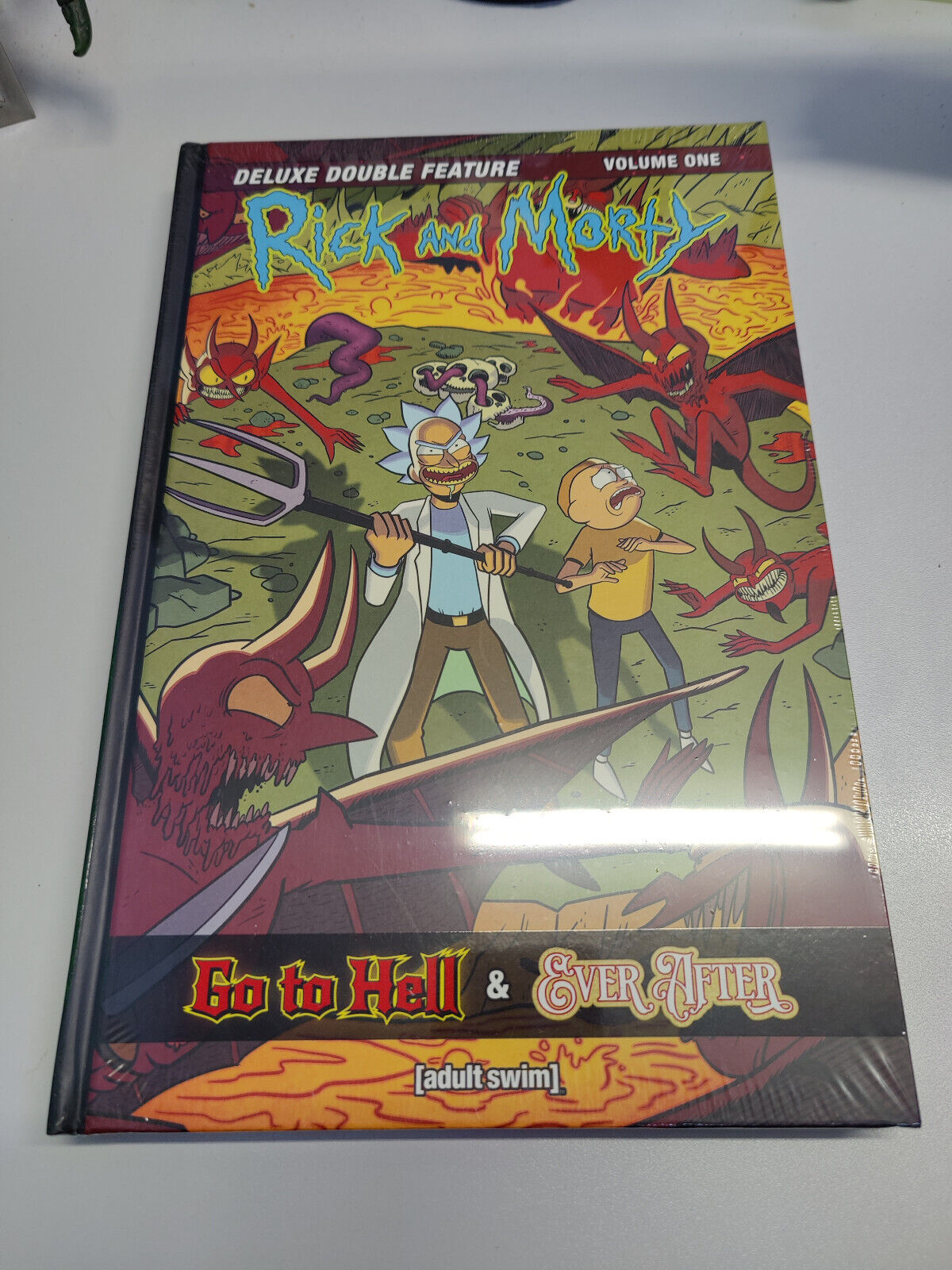 RICK AND MORTY DELUXE DOUBLE FEATURE HC VOLUME #1 (2023) - BRAND NEW - ONI