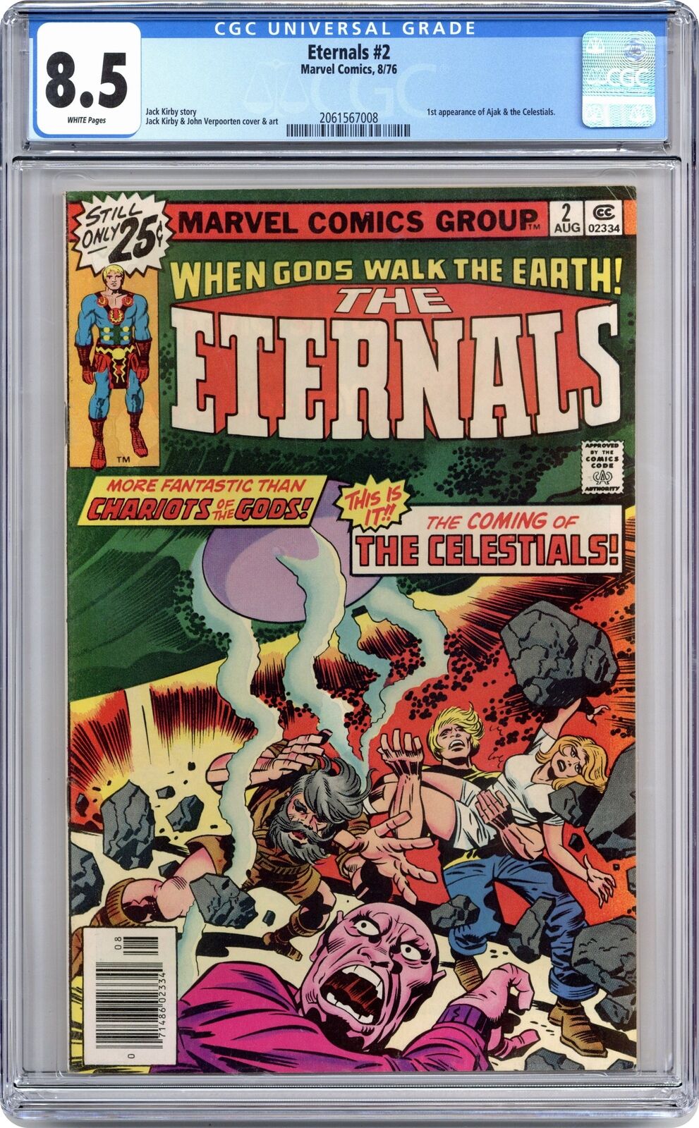 Eternals #2 CGC 8.5 1976 2061567008